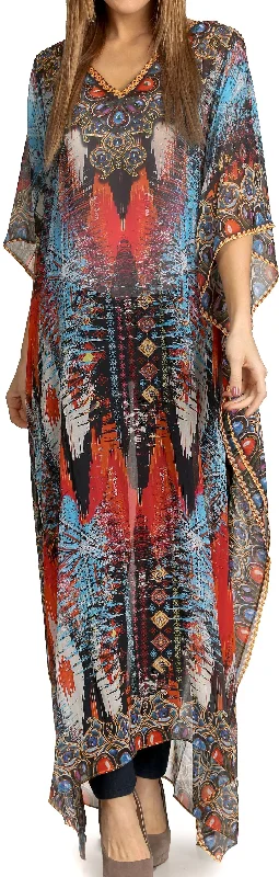 Turquoise/Red