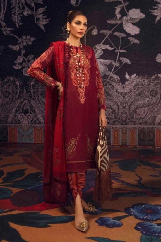 Sana Safinaz 3 Pcs Mahay Ready to Wear Lawn Collection 12A Chic unclassified dresses