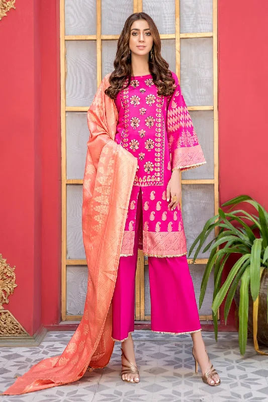 Jacquard Lawn Ready to Wear Dress with Handwork by Zaiwa 11 Long unclassified dresses