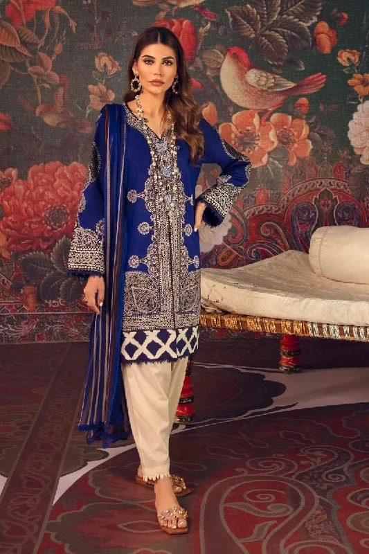 Sana Safinaz 3 Pcs Mahay Ready to Wear Lawn Collection 7B One-shoulder unclassified dresses