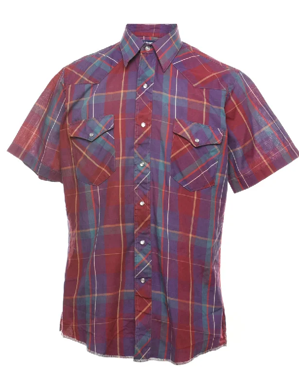 Wrangler Checked Shirt - L Women's unclassified dresses