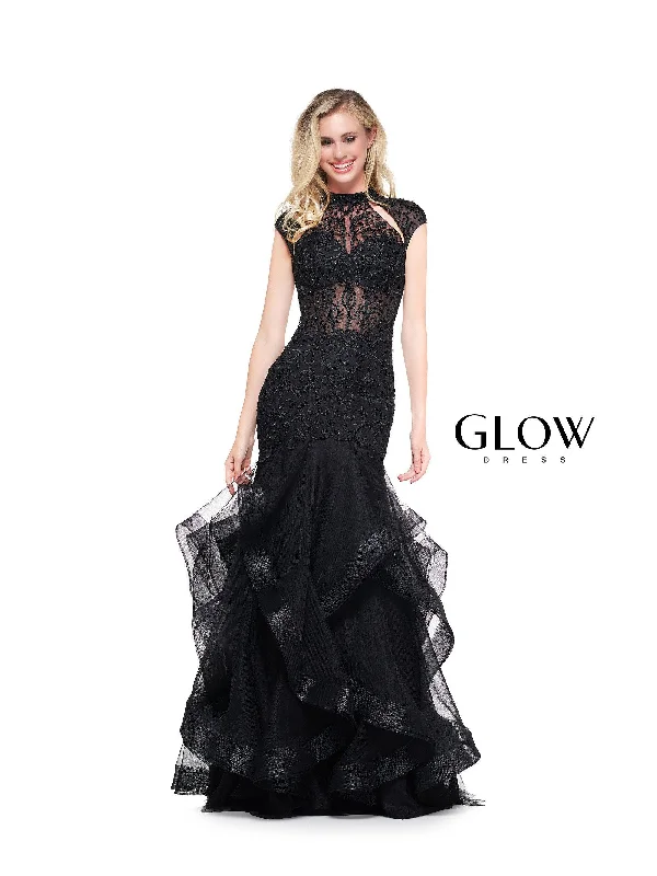 Colors G842 Colors Long Cap Sleeve Formal Mermaid Prom Gown Party unclassified dresses
