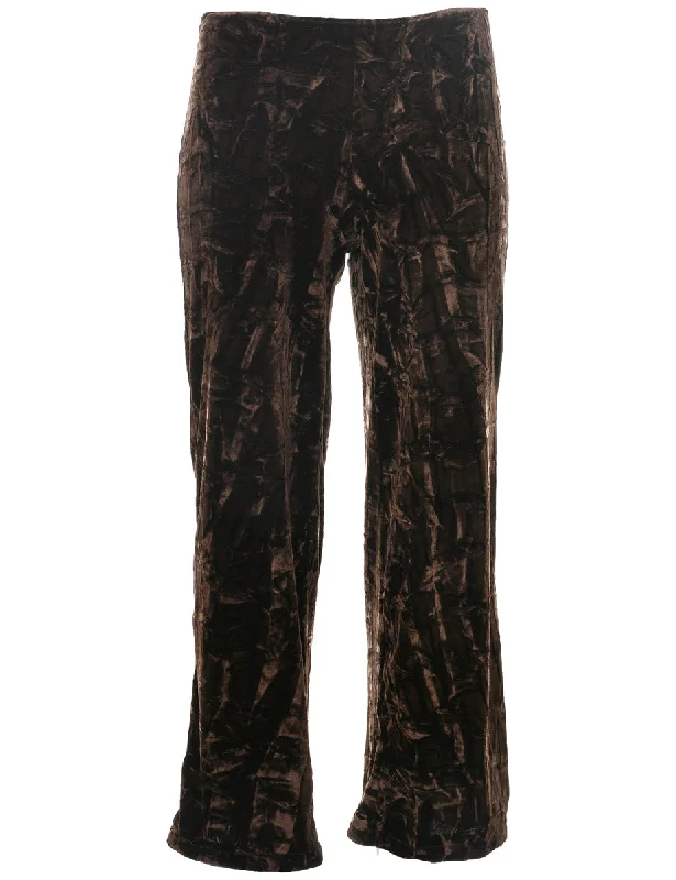 Velvet Fabric Trousers - W25 L26 Everyday wear unclassified dresses