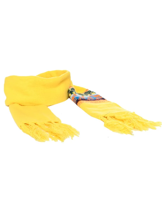 Yellow Winter Scarf - M Designer unclassified dresses