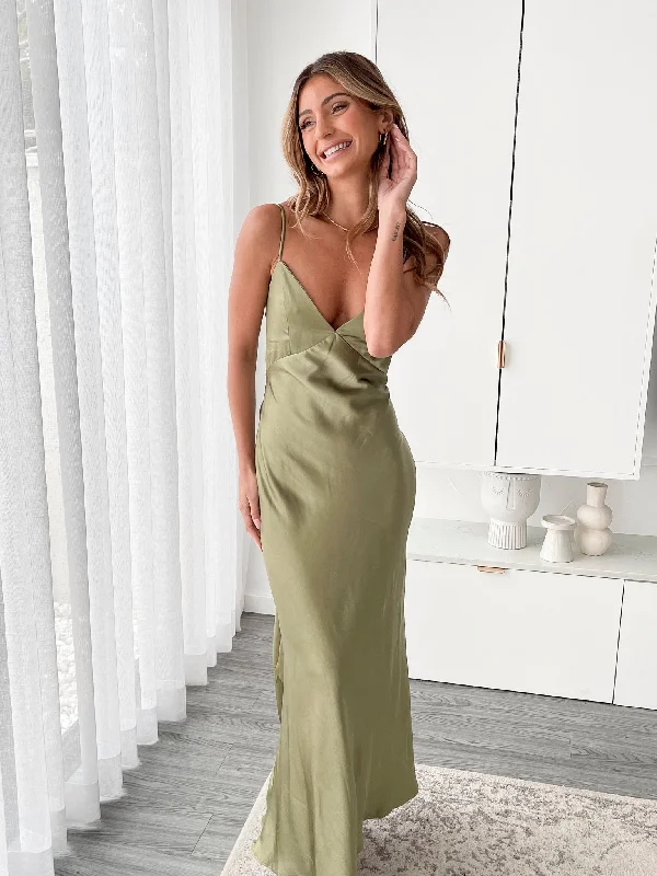 Shayanna Dress - Green Corset unclassified dresses