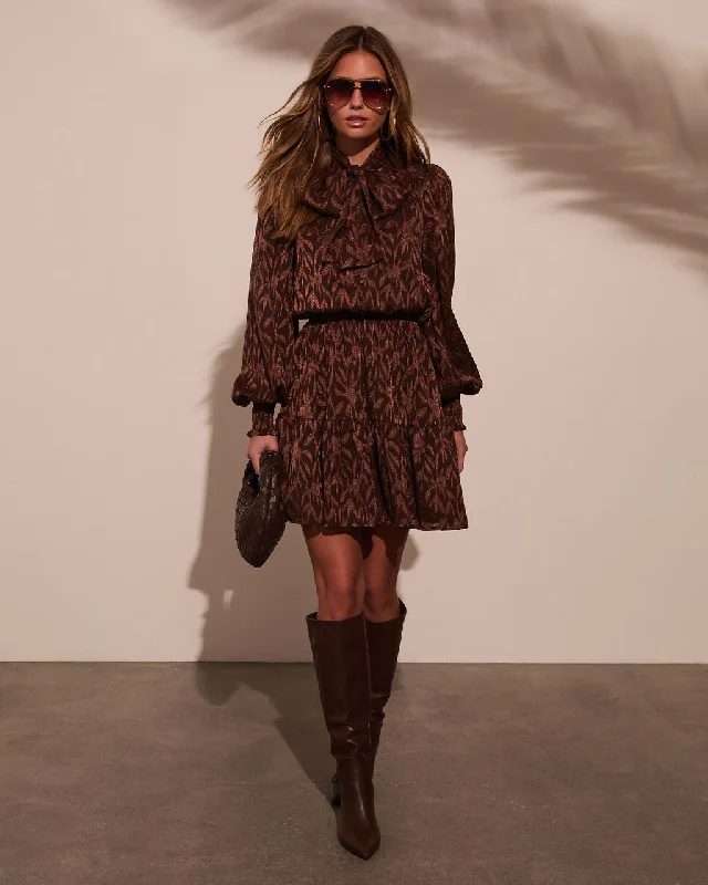 All I Need Necktie Mini Dress Boho mini dresses